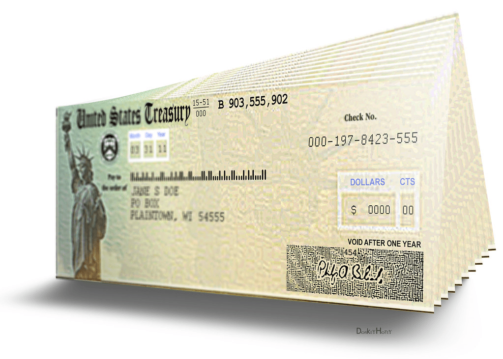 El fraude por falsificación de cheques es un delito federal en EEUU