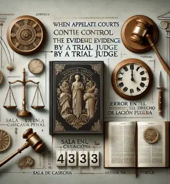 Valoracion De Pruebas Penal