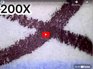 #Vídeo #Grafotecnica Descubre Detalles Ocultos En Los Documentos Análisis Forense De Documentos