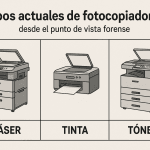 Tipos Actuales De Fotocopiadoras Desde El Punto De Vista Forense