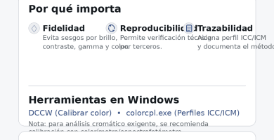 Calibración De Pantallas En Pericia Documentológica (Uso Forense) 5 Calibración De Pantallas En Pericia Documentológica (Uso Forense)