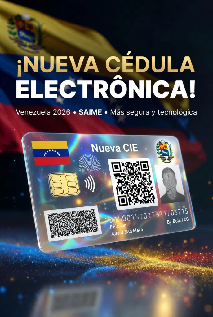 La Nueva Cédula De Identidad Electrónica En Venezuela 2026