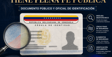 Valor Jurídico Y Fuerza Probatoria De La Cédula De Identidad