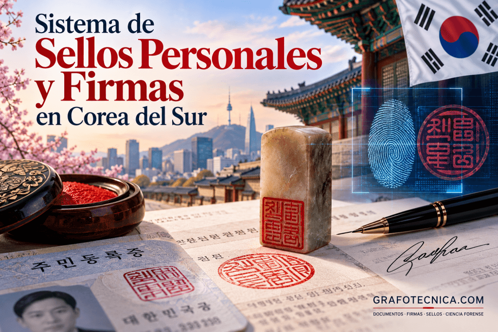 Sistema De Sellos Personales Y Firmas En Corea Del Sur