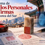 Sistema De Sellos Personales Y Firmas En Corea Del Sur